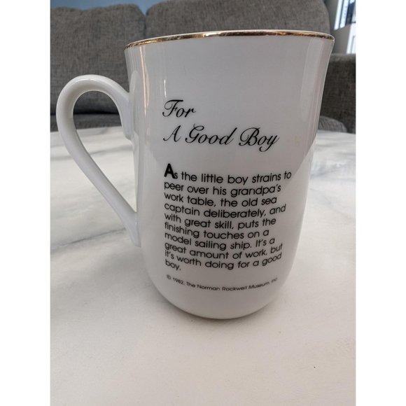 Vintage Norman Rockwell Mug Set - Picture 3 of 10